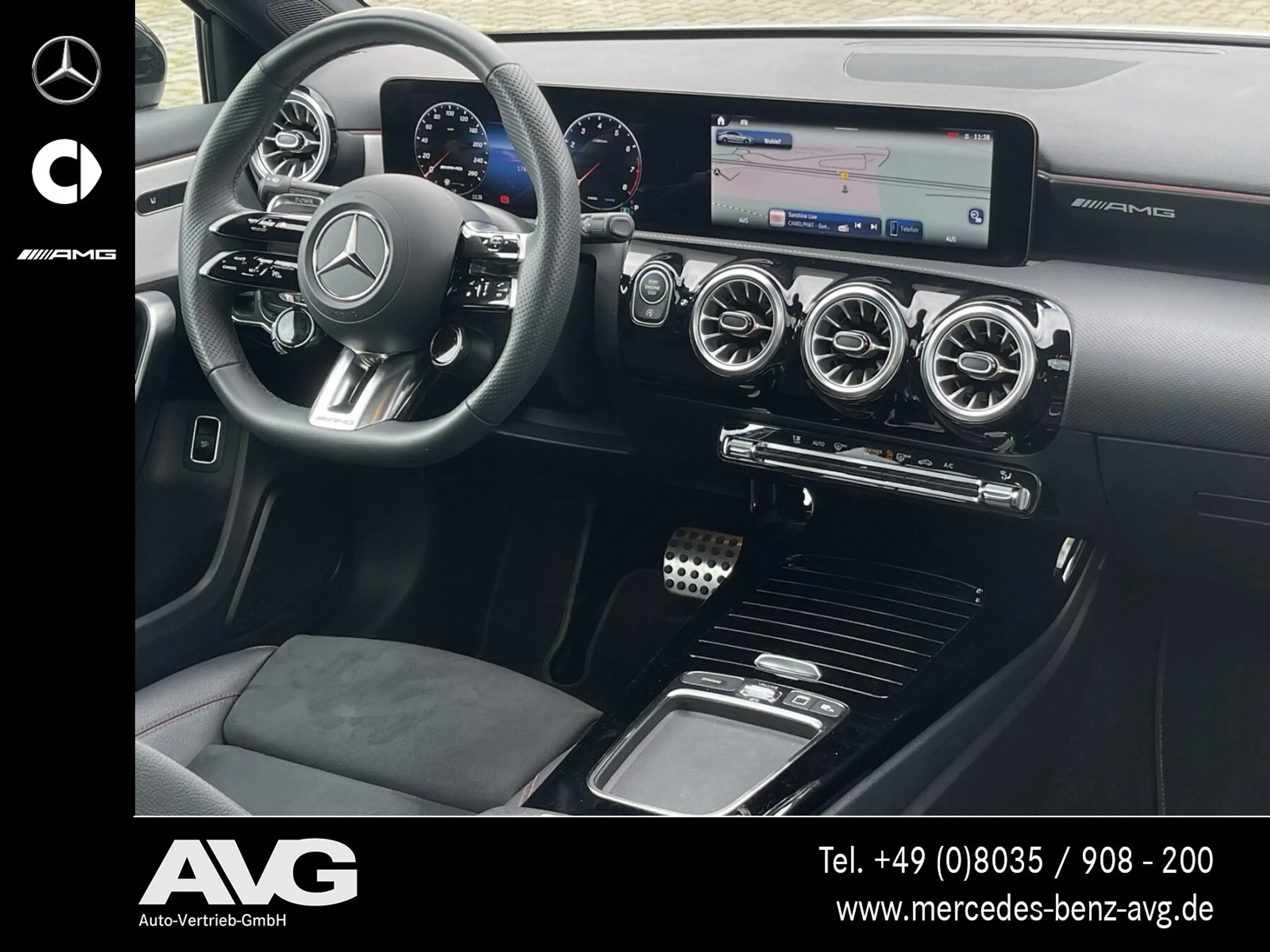 Mercedes-Benz A 35 AMG AMG A 35 4M Limousine Pano Night-II Distr. MBEAM — photo 11