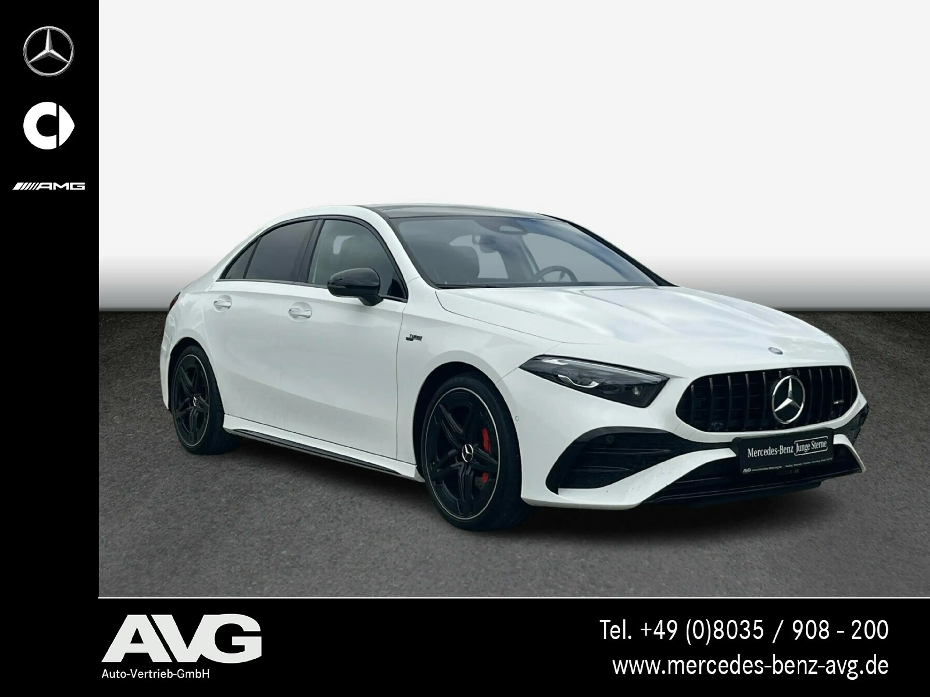 Mercedes-Benz A 35 AMG AMG A 35 4M Limousine Pano Night-II Distr. MBEAM — photo 3