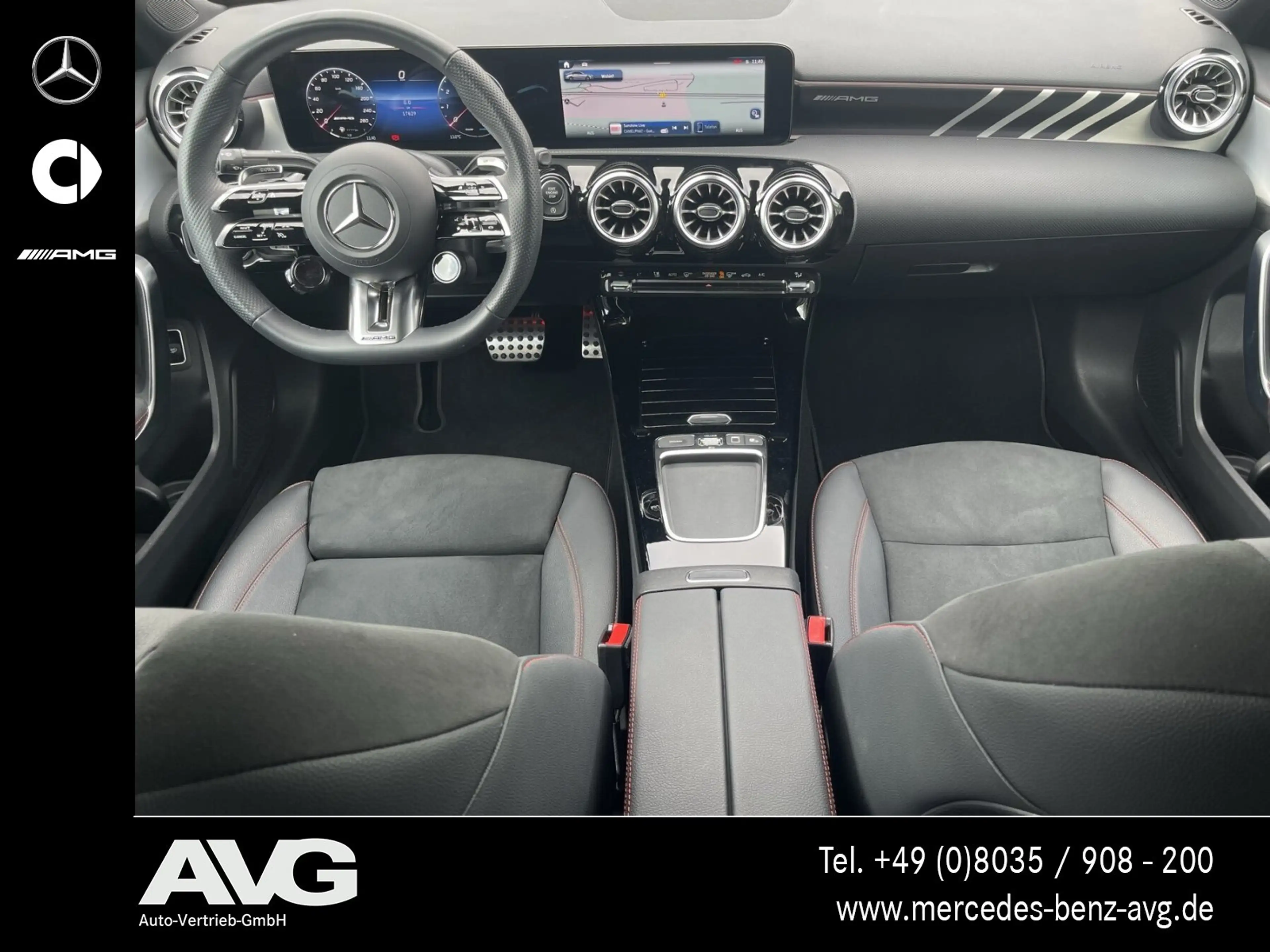 Mercedes-Benz A 35 AMG AMG A 35 4M Limousine Pano Night-II Distr. MBEAM — photo 9
