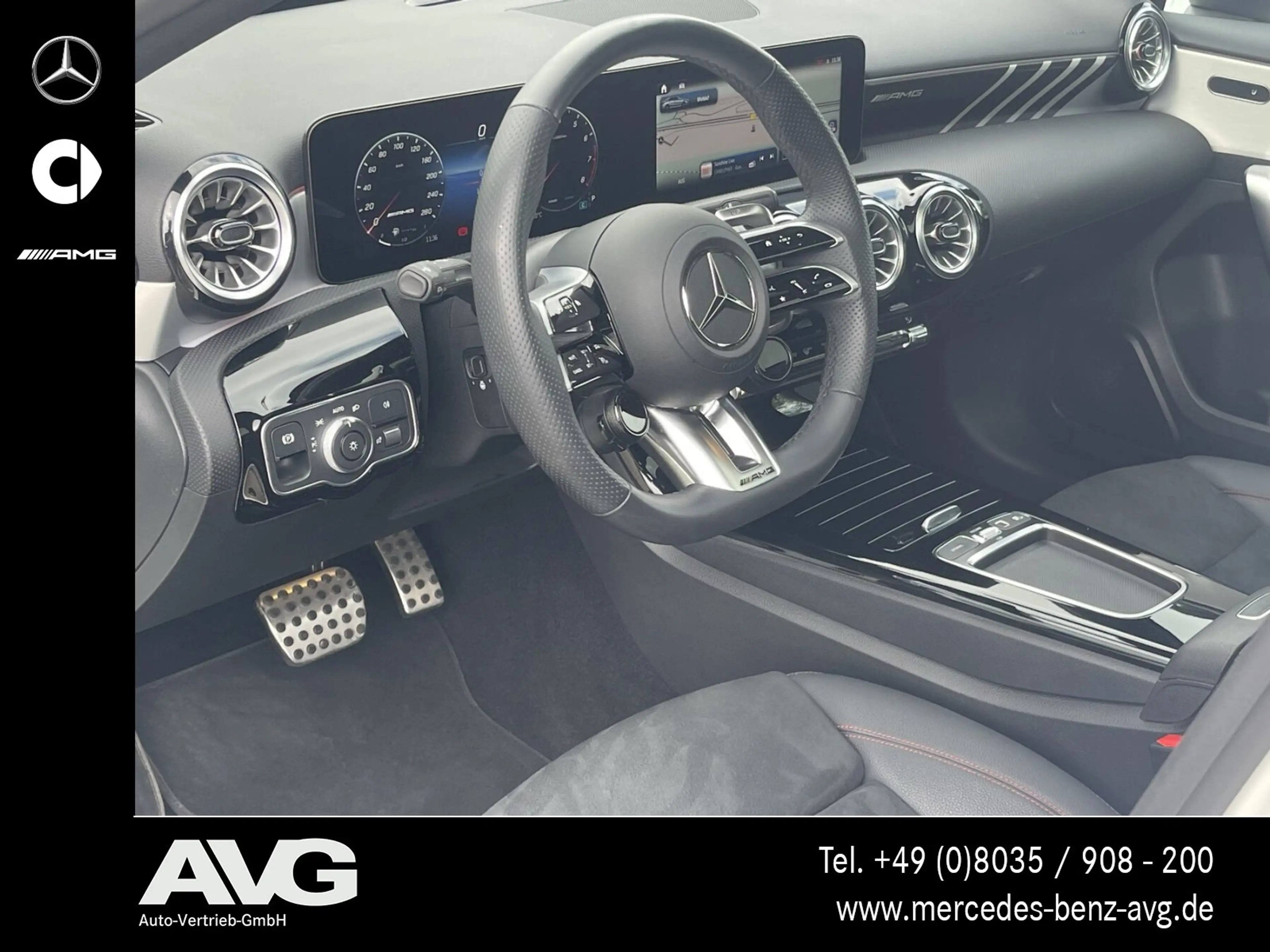 Mercedes-Benz A 35 AMG AMG A 35 4M Limousine Pano Night-II Distr. MBEAM — photo 8