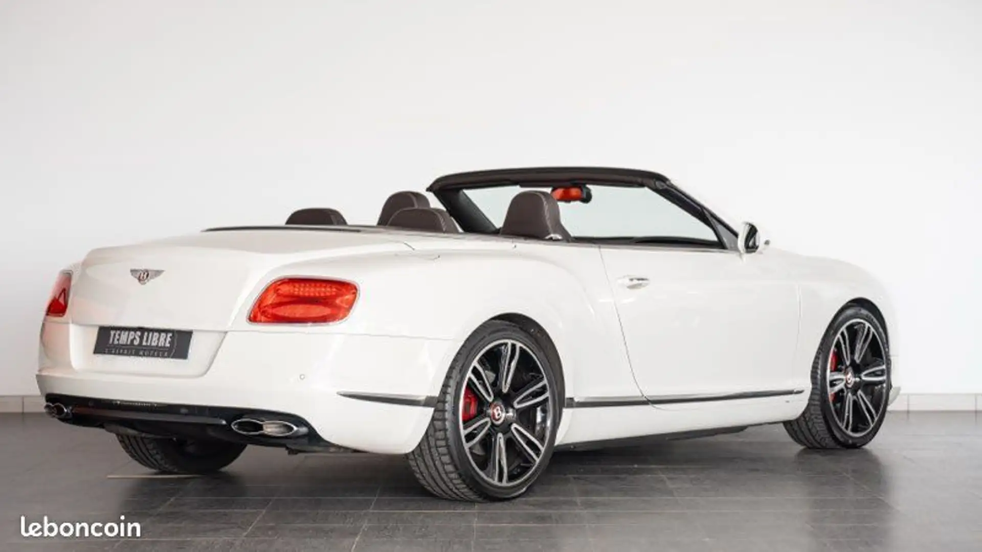 Bentley Continental GTC mulliner v8 507ch Blanco - 2
