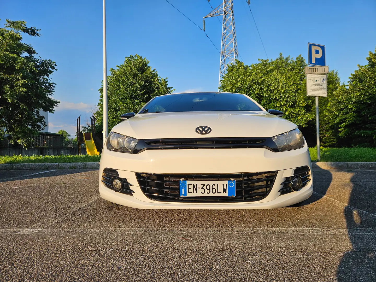 Volkswagen Scirocco Scirocco 2.0 tdi dsg Bianco - 2