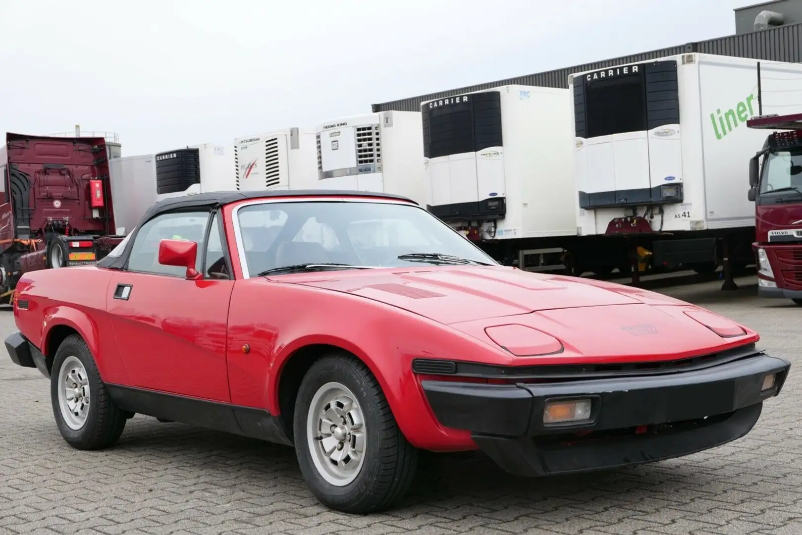 Triumph TR7 Cabrio 2,0 Liter Rot - 2
