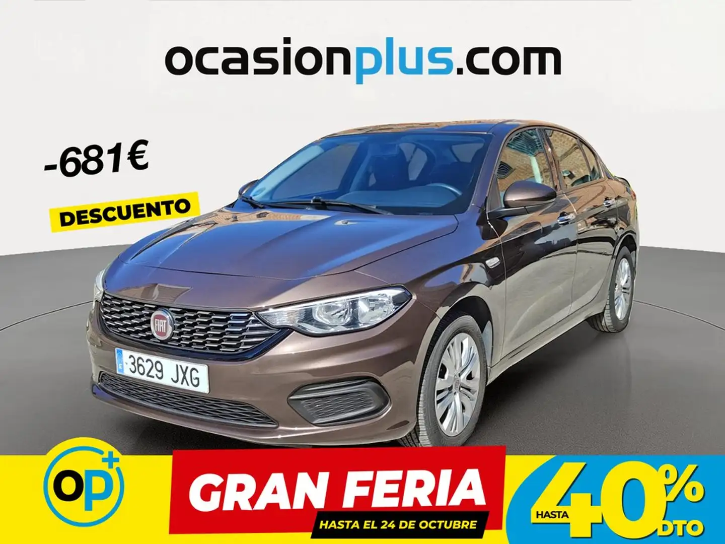 Fiat Tipo Sedán 1.4 Easy Marrón - 1