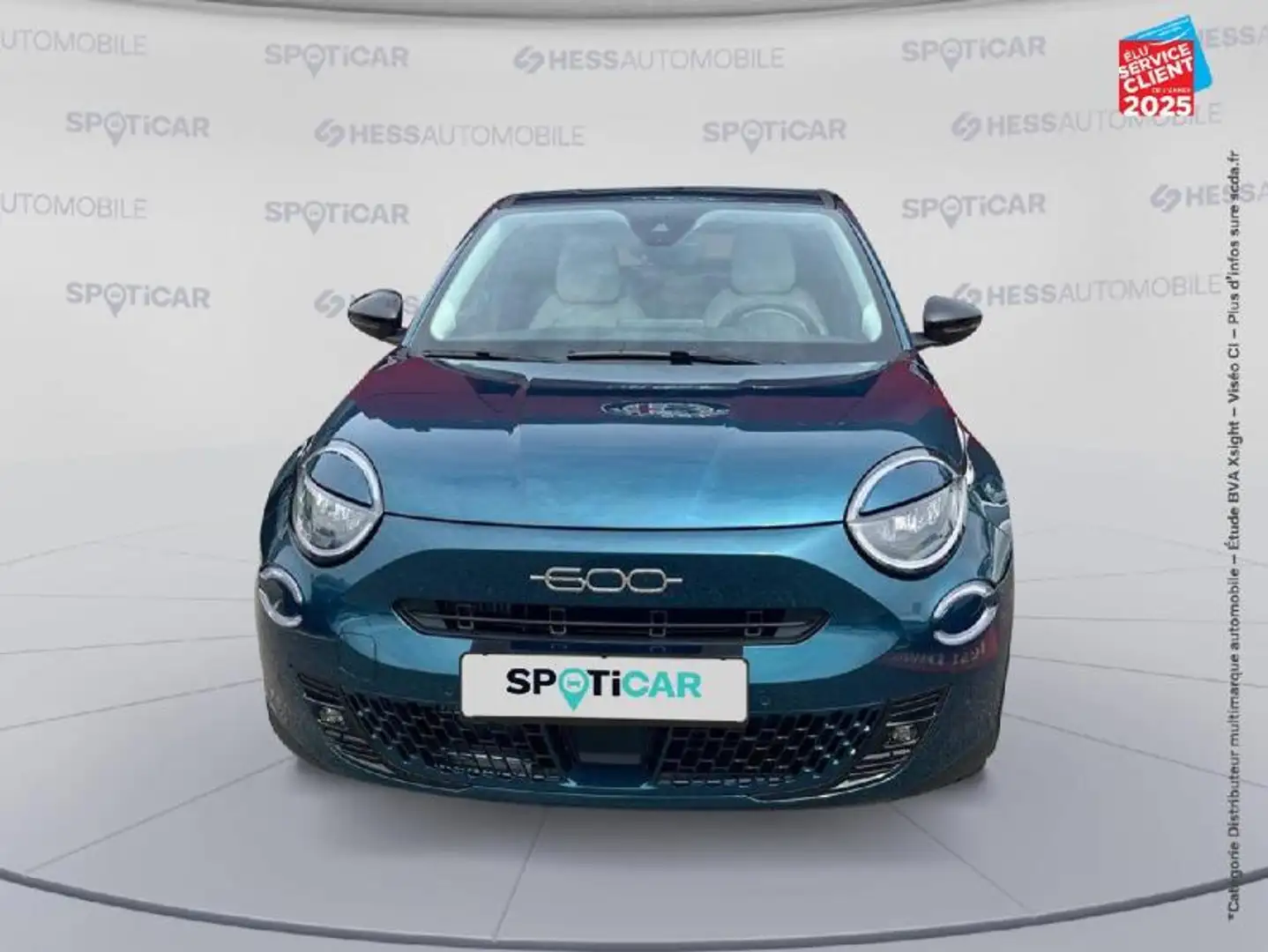 Fiat 600 1.2 Hybrid 100ch La Prima DCT6 Bleu - 2