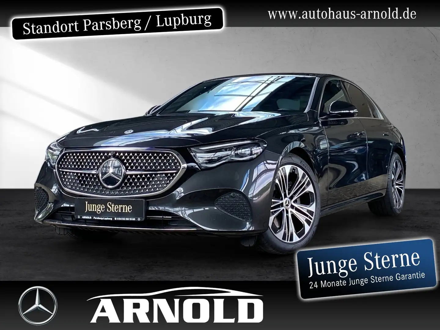 Mercedes-Benz E 200 E 200 Avantgarde Distr. Sitzklima 360° Totwinkel Grau - 1
