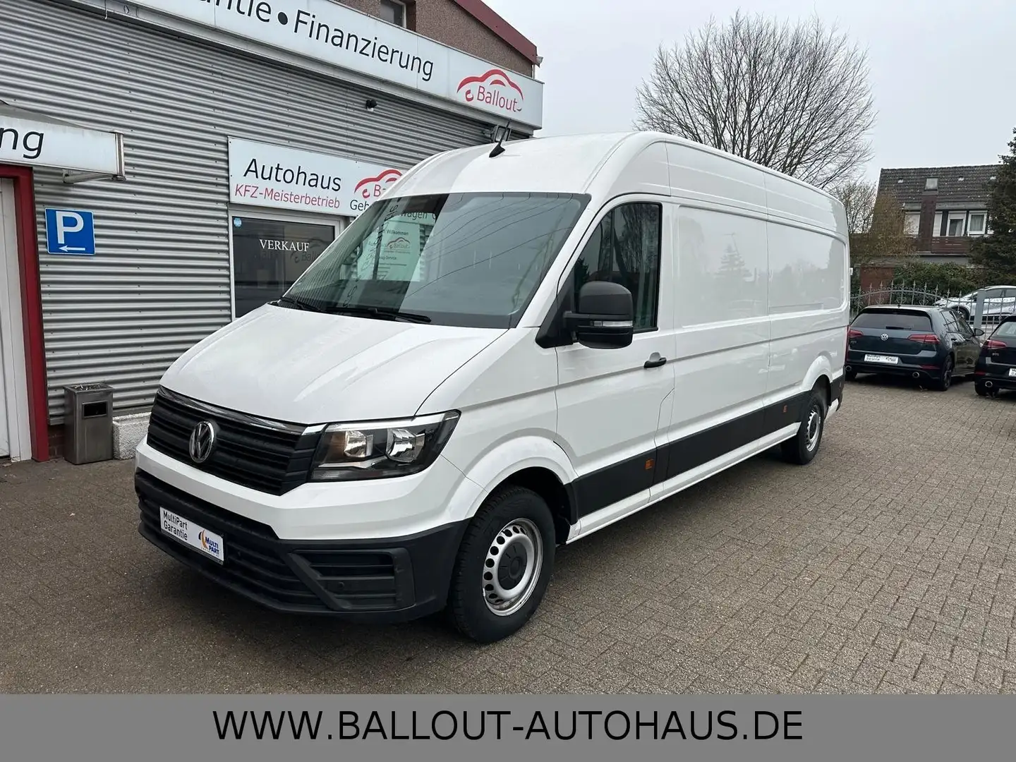 Volkswagen Crafter Kasten35 lang Hochdach*1.HAND*PDC*AHK* Weiß - 2