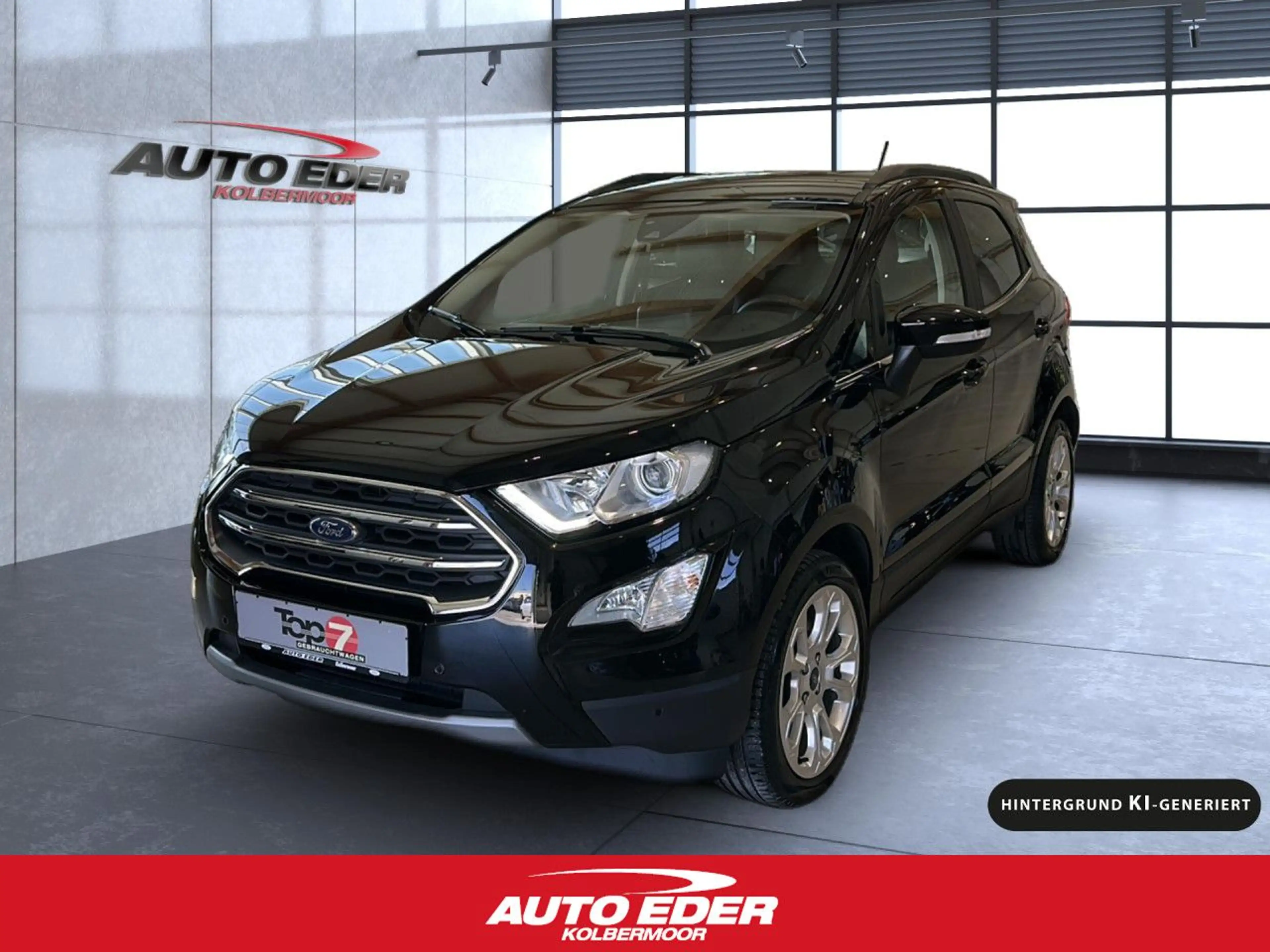 Ford EcoSport Titanium Tempomat Bluetooth Navi LED