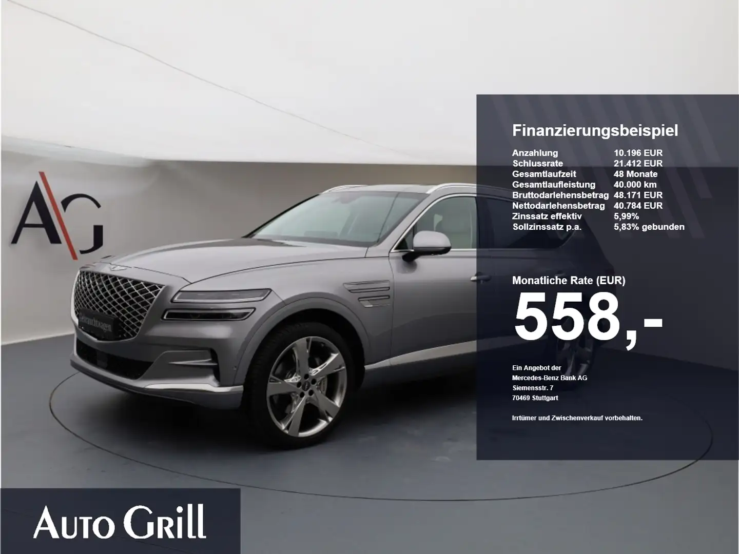 Genesis GV80 2.5 T Sport AWD PanoDa Leder 8fach - 1