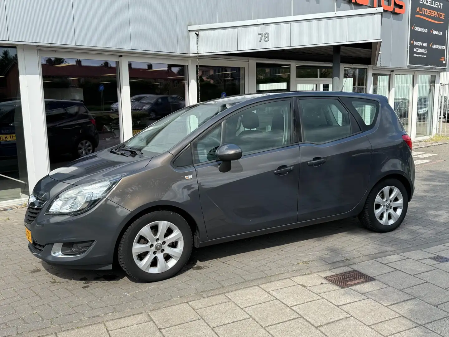 Opel Meriva 1.4 Turbo Berlin - Airco - PDC Grijs - 2