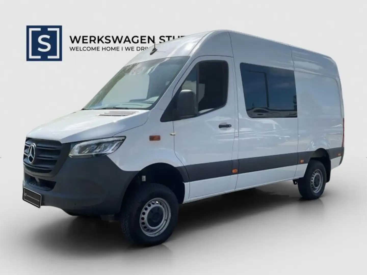 Mercedes-Benz Sprinter III 319 CDI 4x4 Mixto Weiß - 1