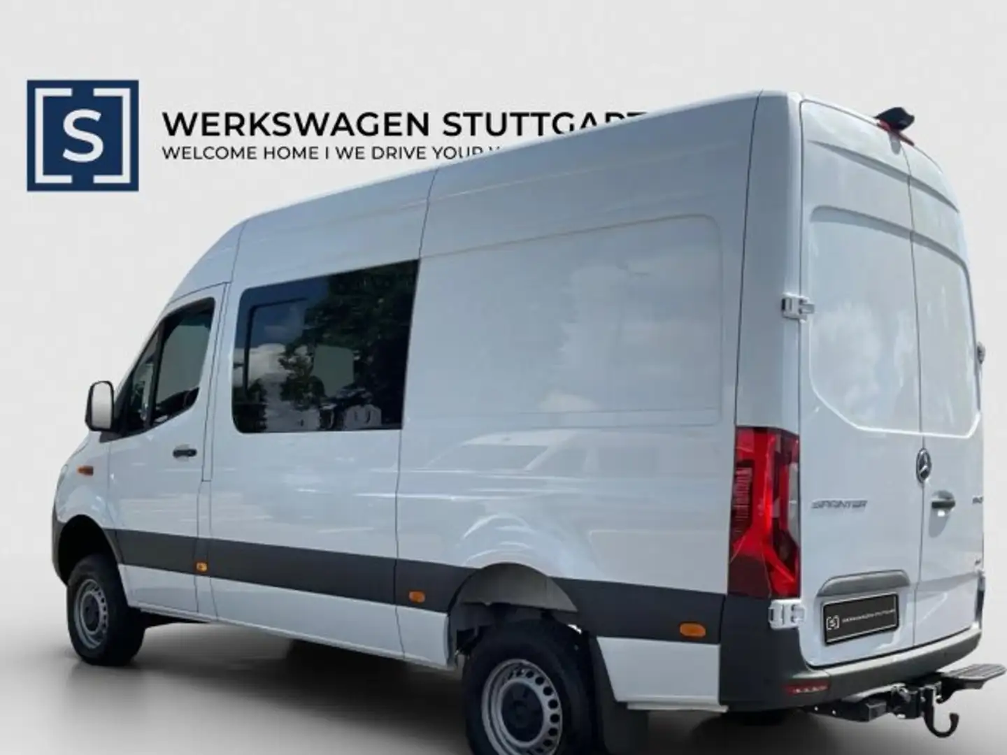 Mercedes-Benz Sprinter III 319 CDI 4x4 Mixto Weiß - 2