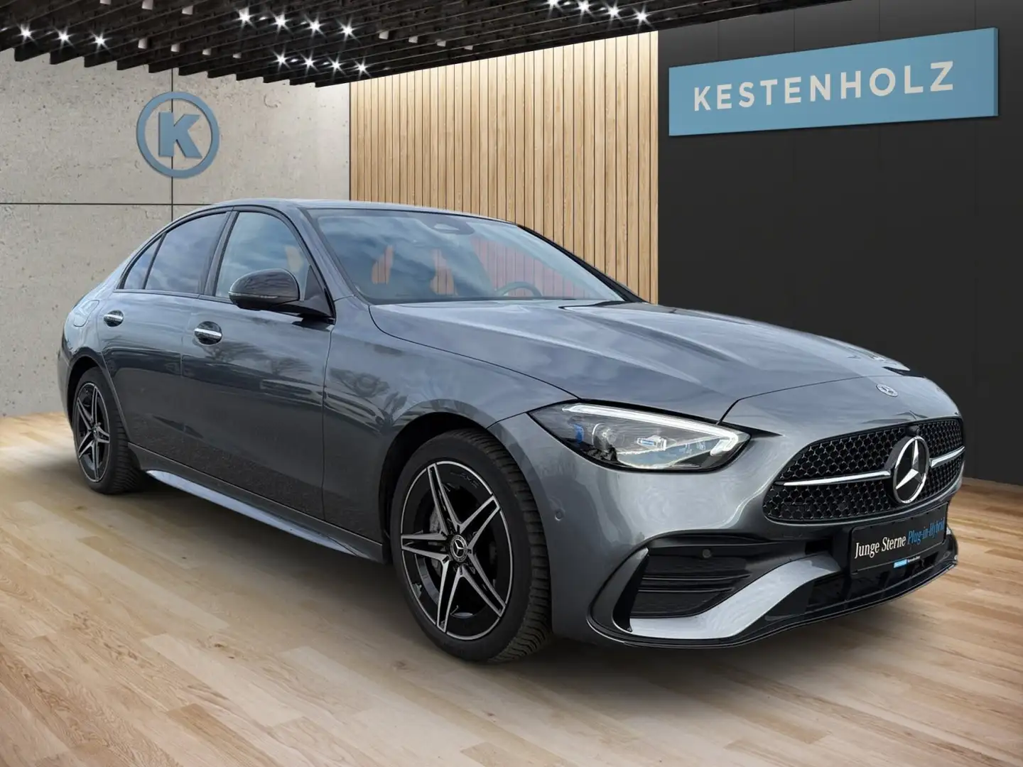 Mercedes-Benz C 300 C 300 de *AMG*NIGHT*PANO*360°*STHZ*MEMO* Grau - 2