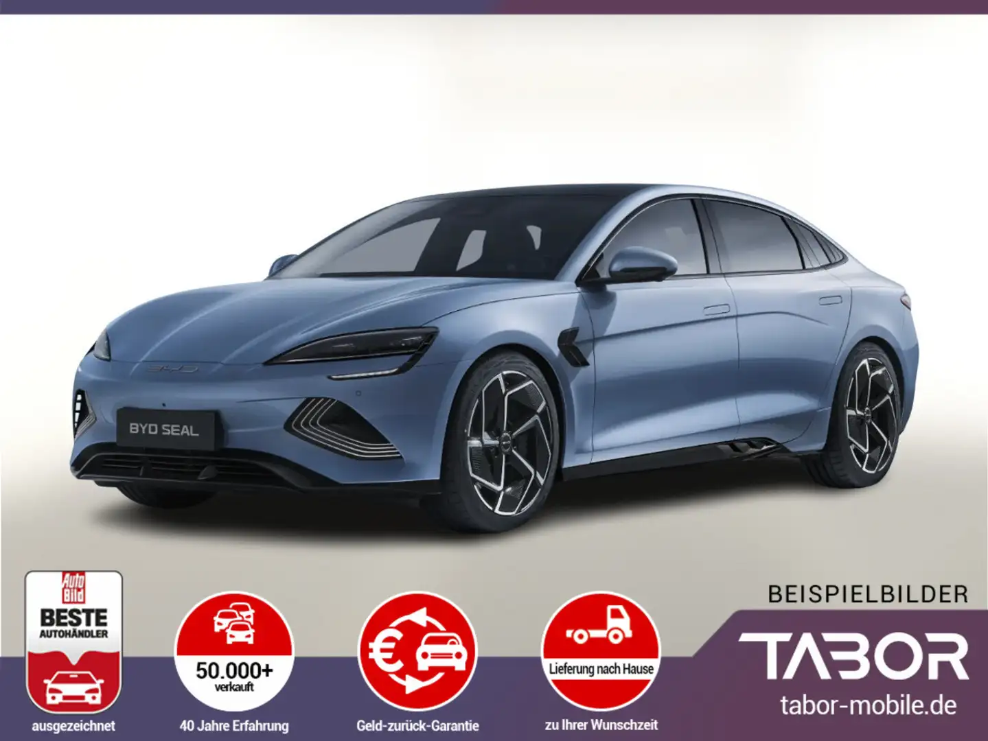 BYD Seal 82,5 kWh Design Pano 360Kam Nav ACC UVP-24%* Синій - 2