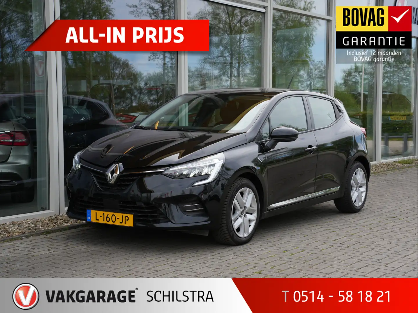 Renault Clio 1.0 TCe Zen | Navigatie | Full Led | Dab | Android Noir - 1