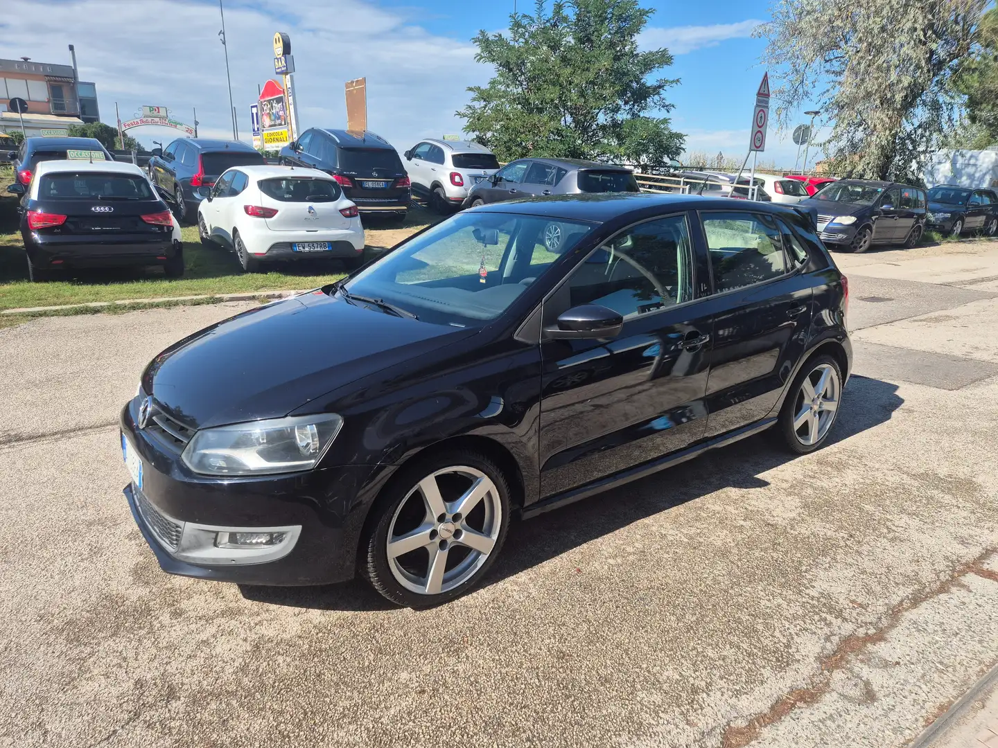 Volkswagen Polo Polo V 2009 5p 1.6 tdi Comfortline Nero - 2