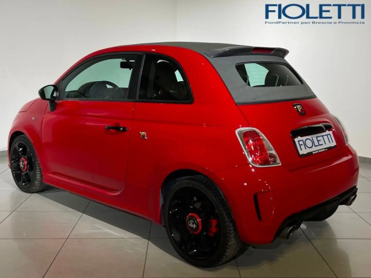 Abarth 500 C 1.4 TURBO T-JET Rood - 2