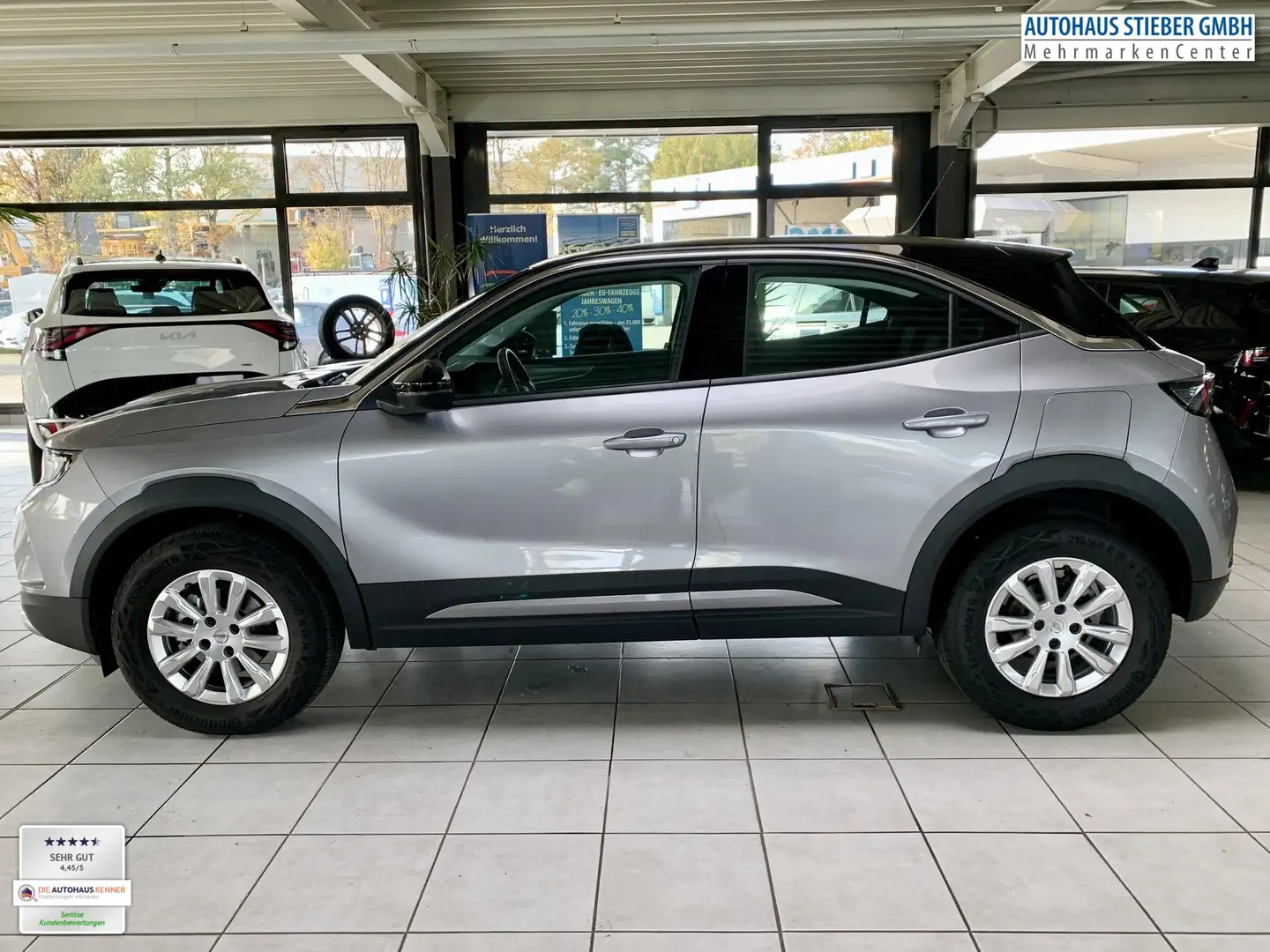 Opel Mokka-E Enjoy SHZ+LHZ+NAVI+EPH HI+RFK 1.2 DI Turbo Серый - 2