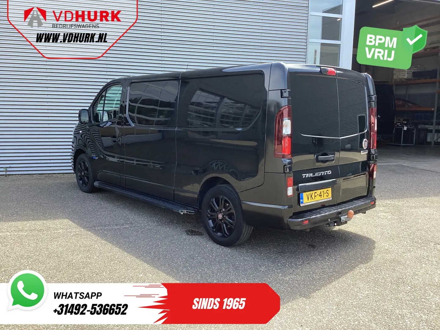 Fiat Talento 2.0 MJ 150 pk Aut. L2 BPM VRIJ! Navi/ Camera/ PDC/ Zwart - 2