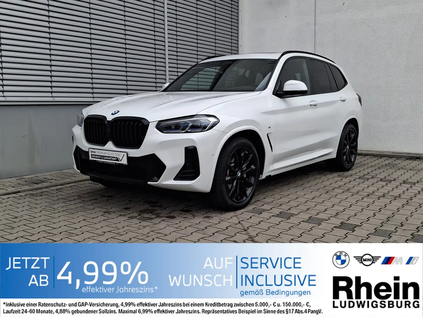 BMW X3 xDrive30d M Sportpaket Weiß - 1
