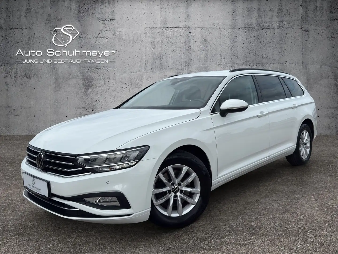 Volkswagen Passat Variant 2,0 TDI DSG //AHK+++// Wit - 1