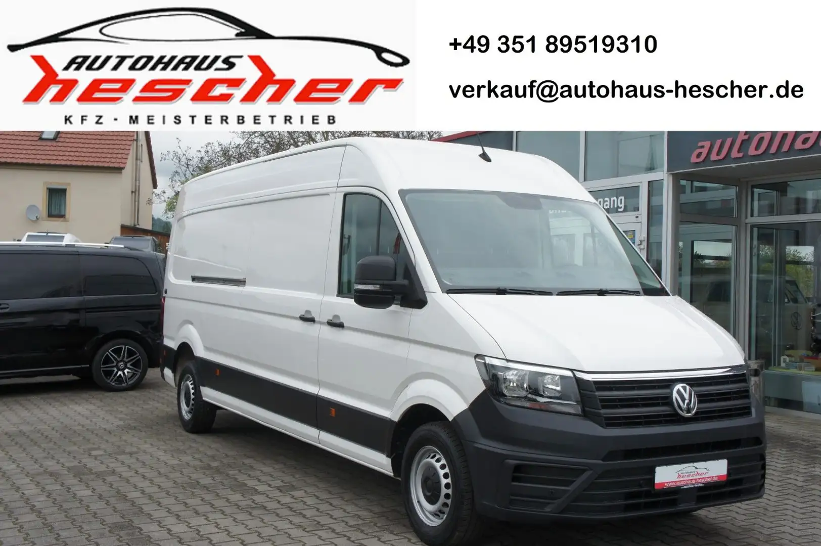 Volkswagen Crafter Kasten 35 LR 2.0 TDI Automatik *KLIMA* Weiß - 1