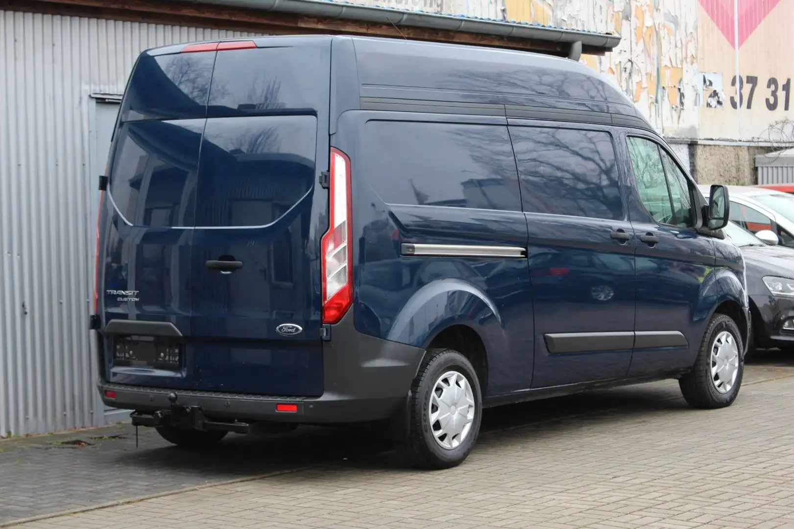 Ford Transit Custom Kasten 290 L2H2+Klima+AHK+Kamera Blau - 2