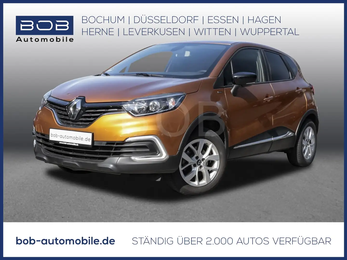 Renault Captur LIMITED TCe 130 GPF NAVI PDC KLIMA BT ZV Orange - 1