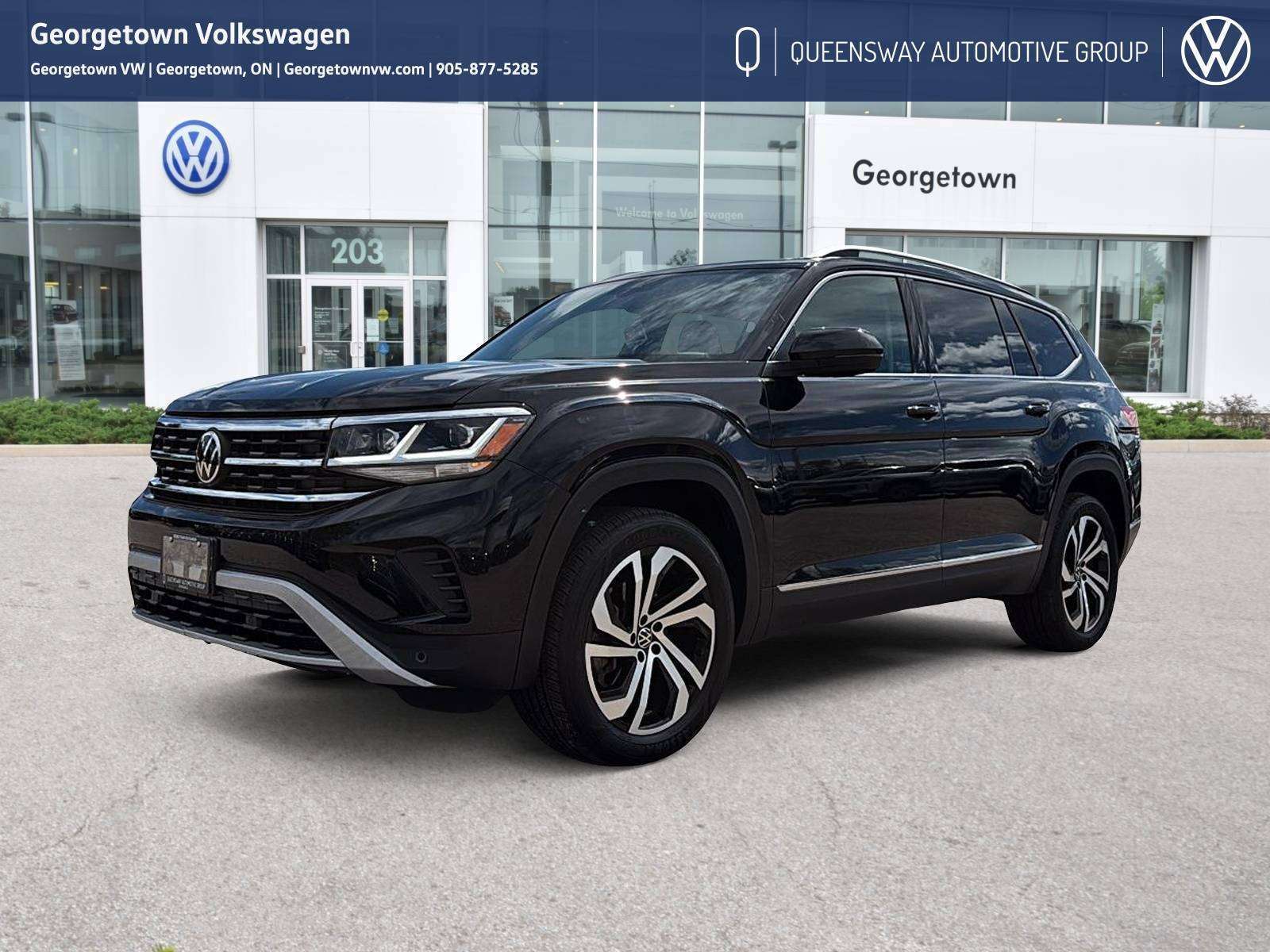 Black 2023 Volkswagen Atlas SUV / Crossover  8-Speed Automatic
