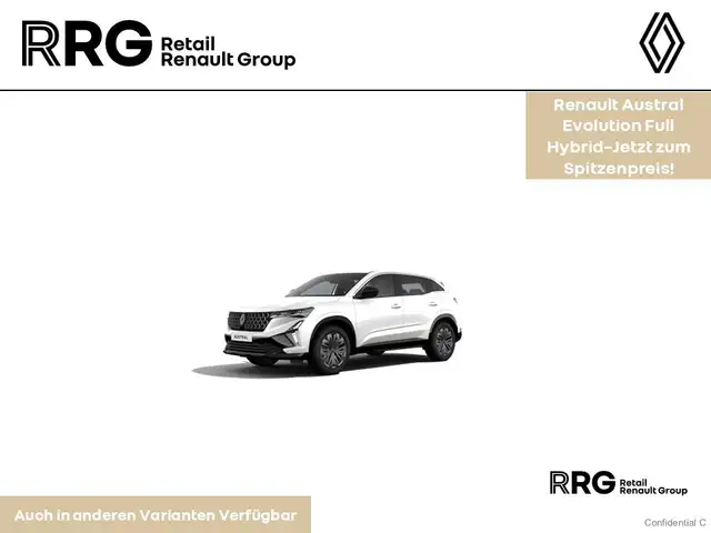 Renault Austral Evolution Full Hybrid E-Tech 200 PDC KLIMA