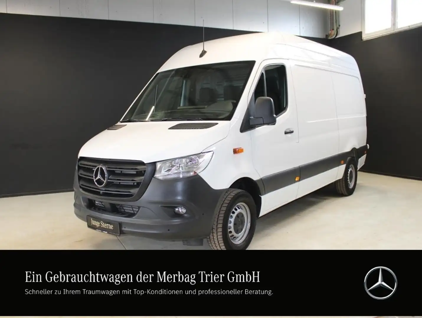 Mercedes-Benz Sprinter 317 *KA+L2H2+NAVI+KLIMA+360°+93L+MBUX Weiß - 1