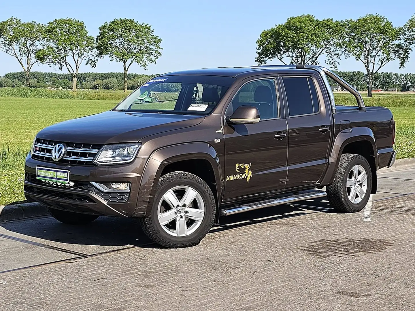 Volkswagen Amarok 3.0 TDI V6 Euro6 Automaat AC Bruin - 2