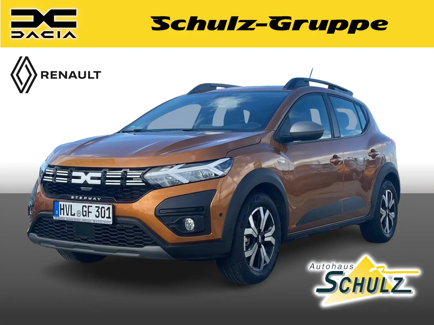 Dacia Sandero Stepway Expression+ TCe 100 ECO-G Orange - 1
