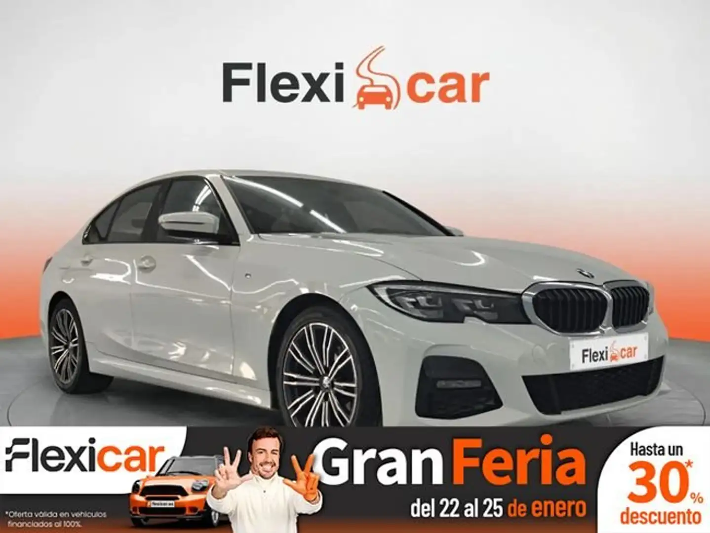 BMW 320 320dA Blanc - 1