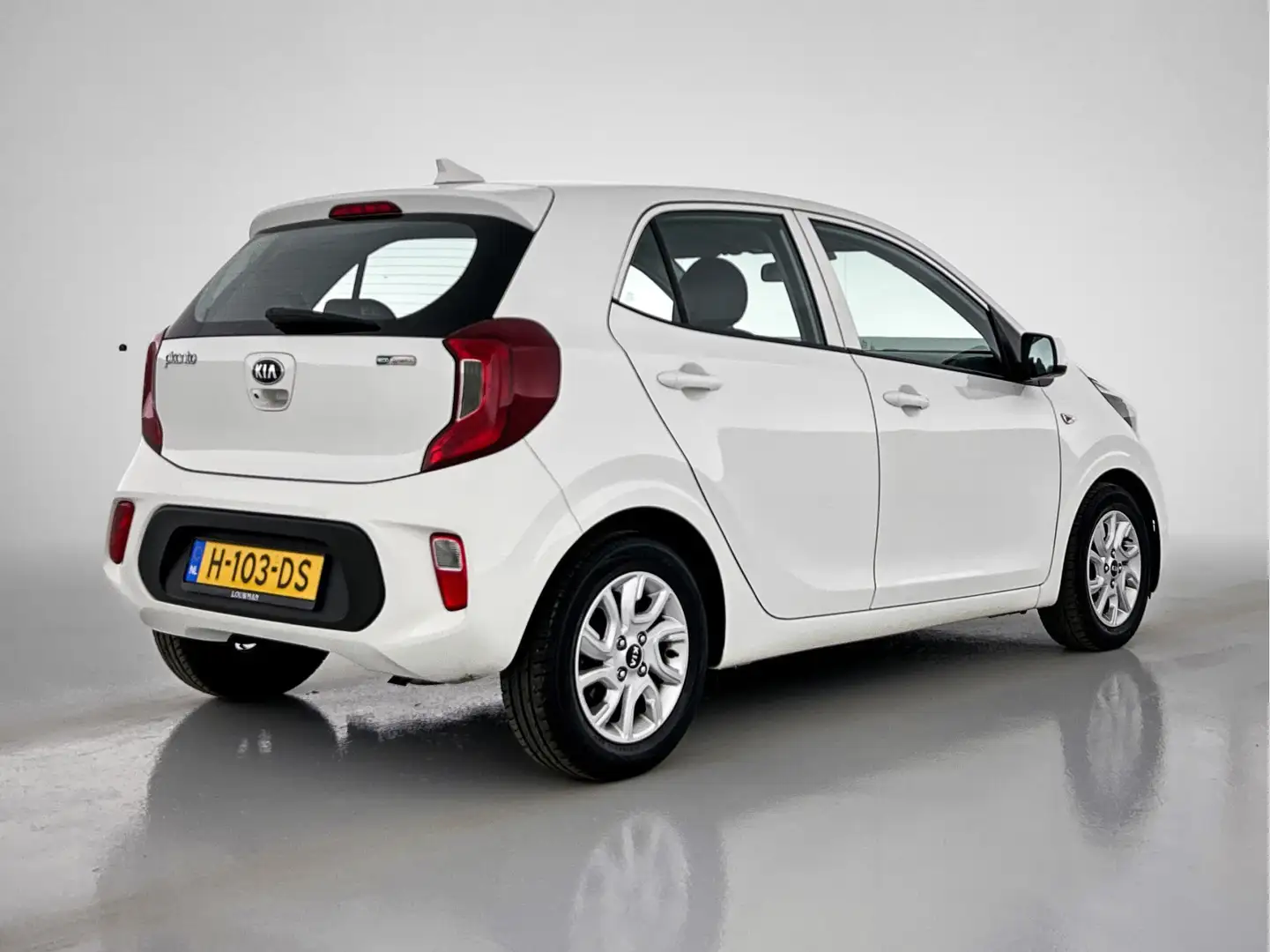 Kia Picanto 1.0 MPi DynamicPlusLine | Navigatie | Parkeercamer Wit - 2