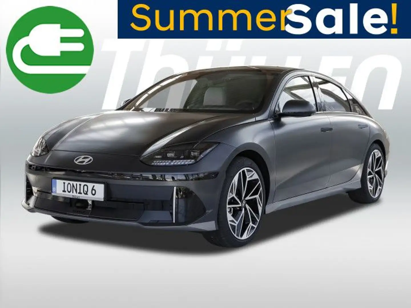 Hyundai IONIQ 6 UNIQ 20 Zoll Glasdach Allrad 77,4kWh Navi Gri - 1