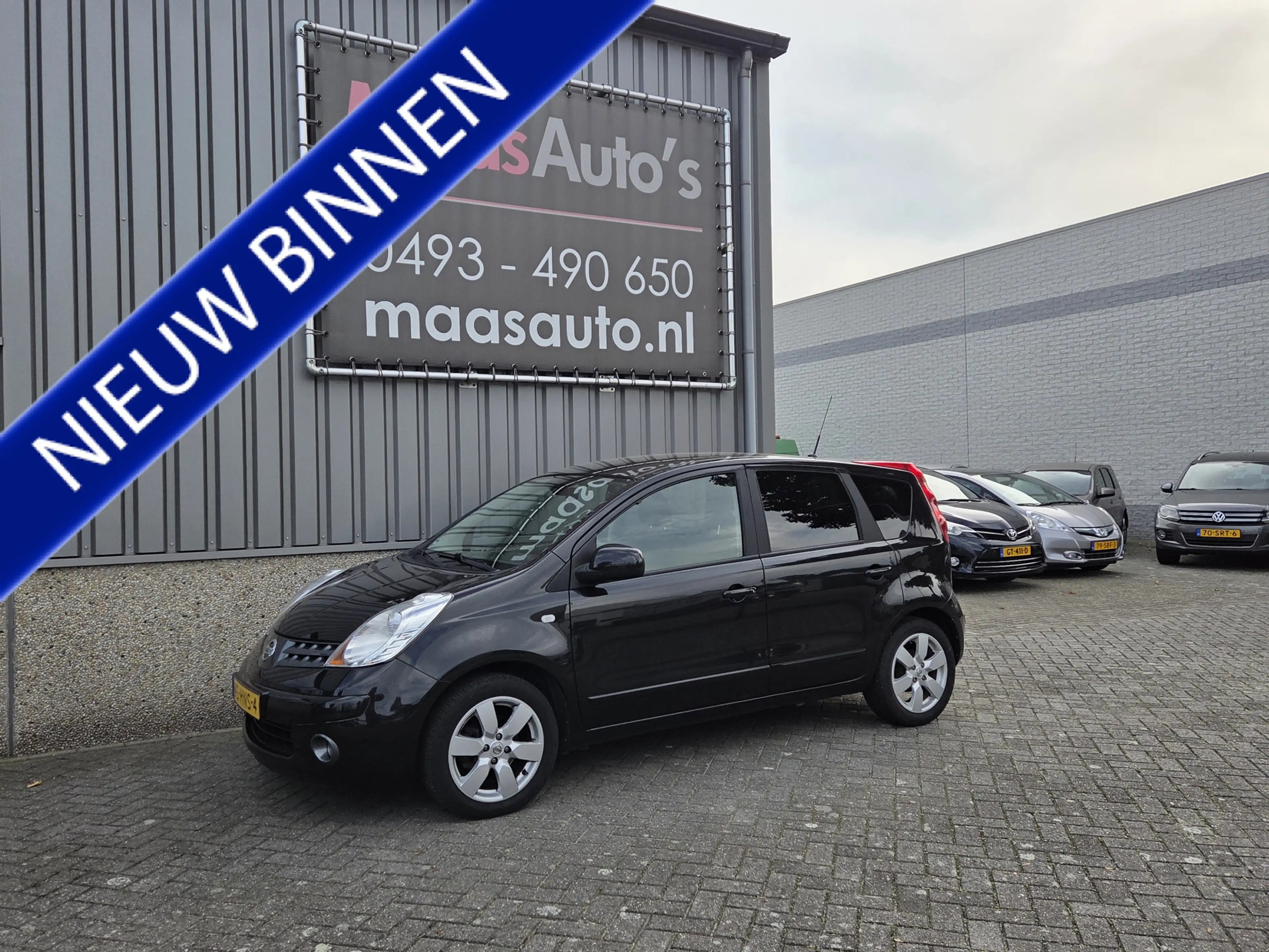 Nissan Note 1.6 Acenta uitvoering airco automaat hoge-instap !