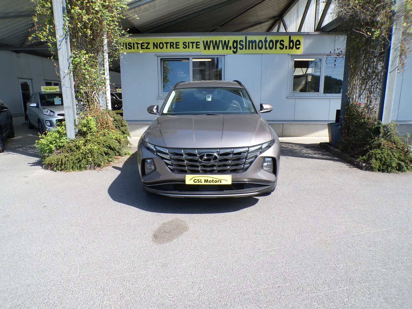 Hyundai TUCSON 1.6CRDi 136cv Automatique brun 04/21 65436km Airco Bruin - 2