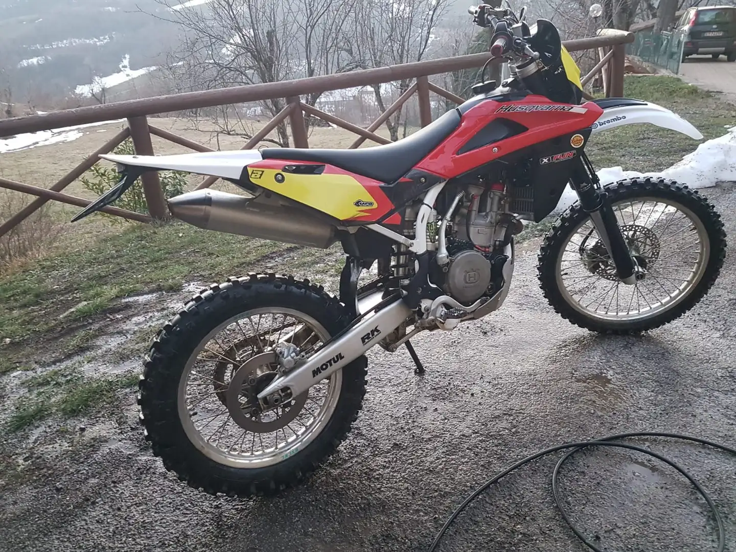 Husqvarna TE 510 Czerwony - 2