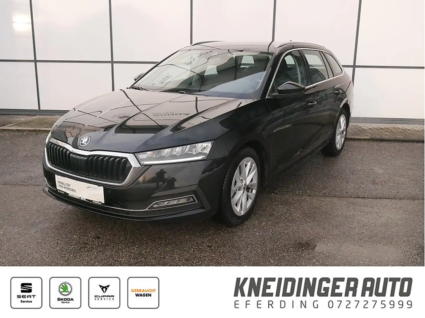 Skoda Octavia Combi 2,0 TDI Style DSG, Head-Up, NAVI, Sitzhei... Schwarz - 1