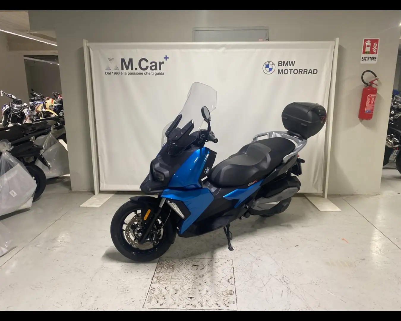 BMW C 400 X Abs my19 Bleu - 1