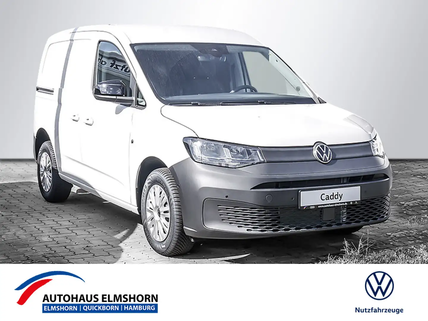 Volkswagen Caddy Cargo 2.0 TDI PDC Weiß - 1
