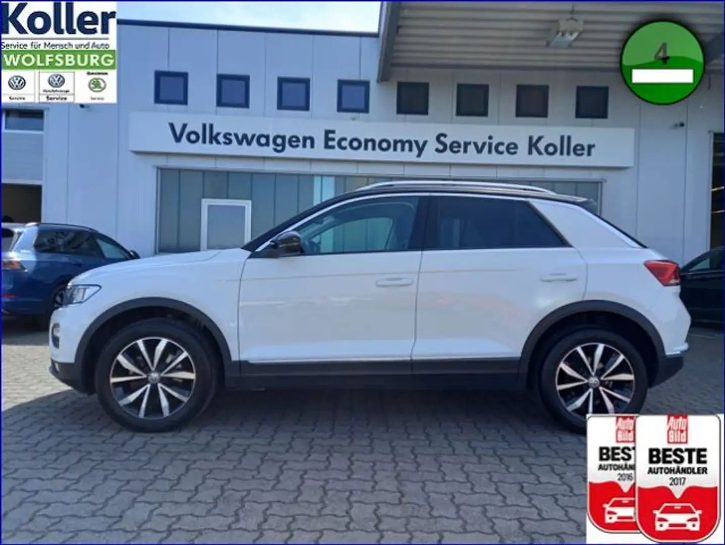 Volkswagen T-Roc Style 1.5 TSI Style Kamera Sitzheizung Weiß - 1