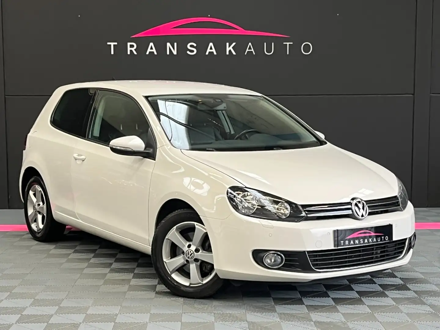 Volkswagen Golf Golf 1.4 TSI 122 Carat Blanc - 1