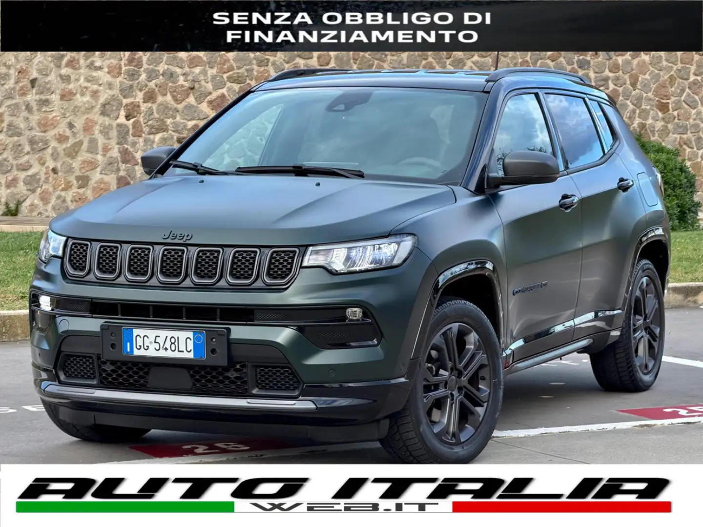 Jeep Compass 190 CV 4XE PHEV 80° ANNIVERSARIO+VERDEOPACO Vert - 1