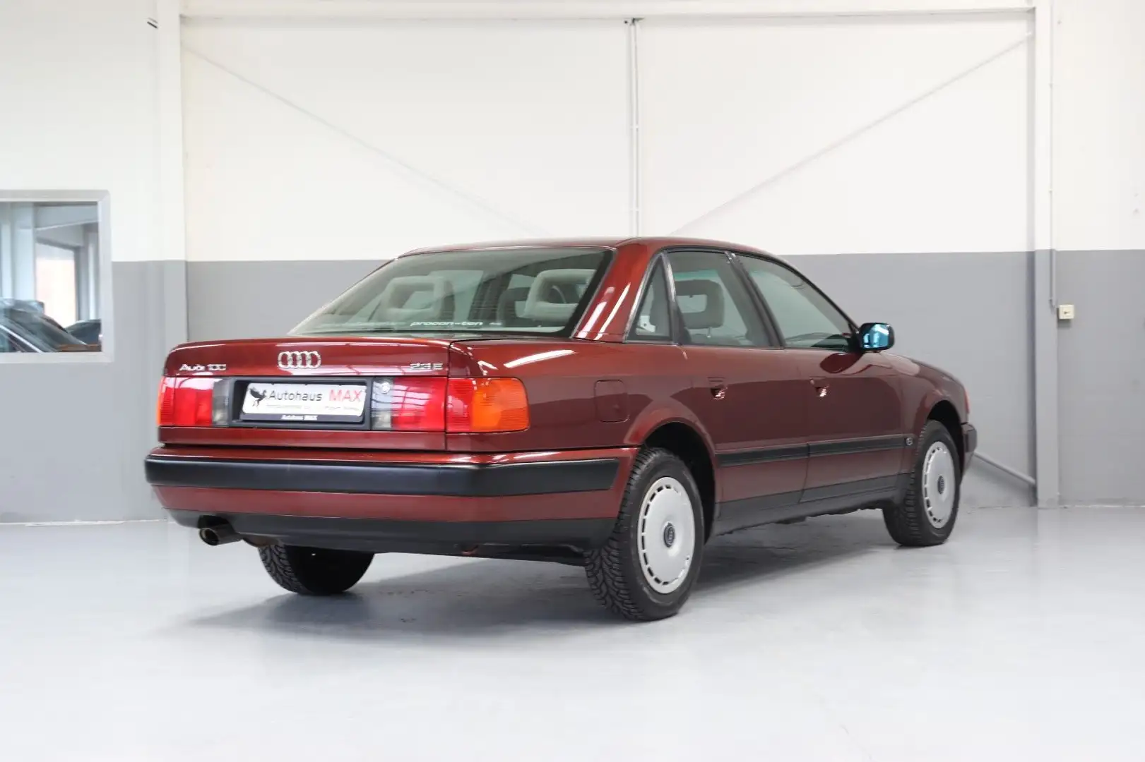 Audi 100 ~Automatik~History~wenig KM~History~Klimaaut. Roşu - 2