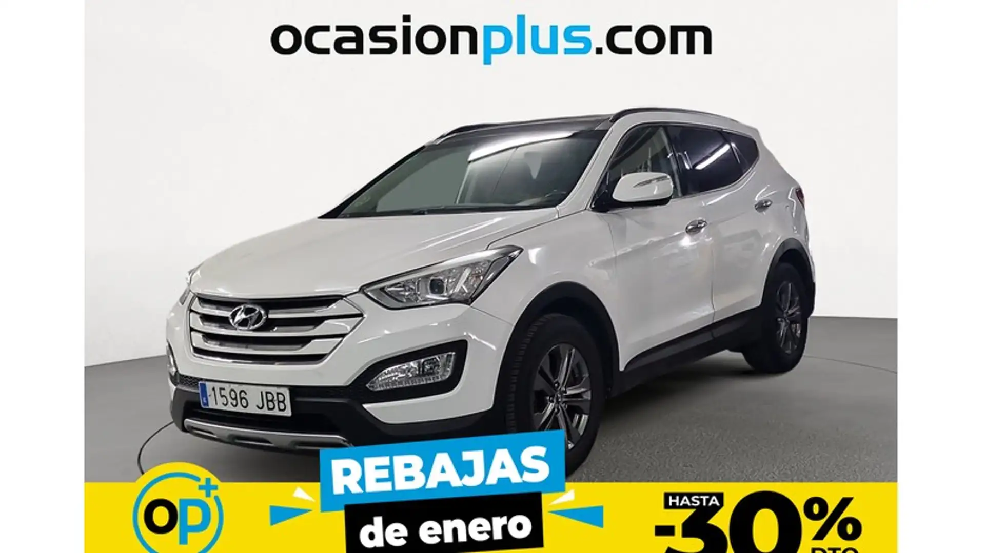 Hyundai SANTA FE 2.0CRDi 4x2 Stadt Sky Blanc - 1