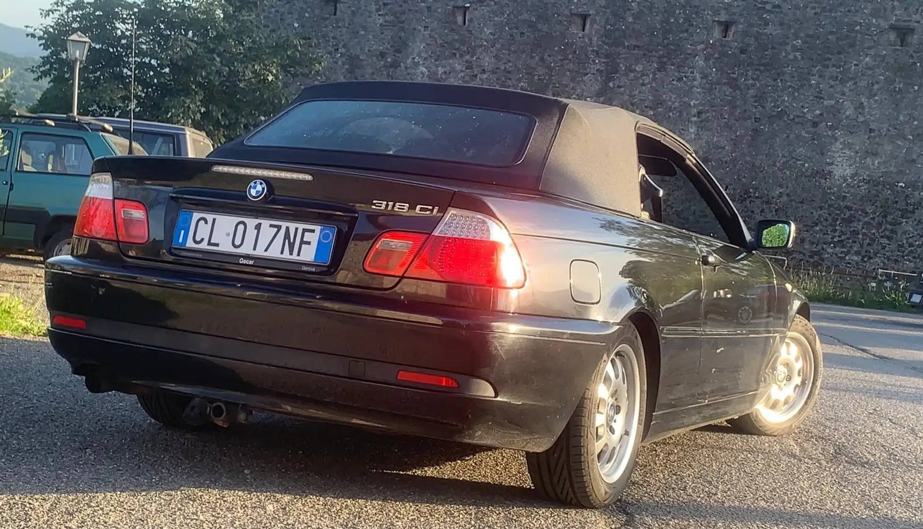 BMW 318 Serie 3 E46 Cabrio 318ci Cabrio 143cv FL Nero - 2
