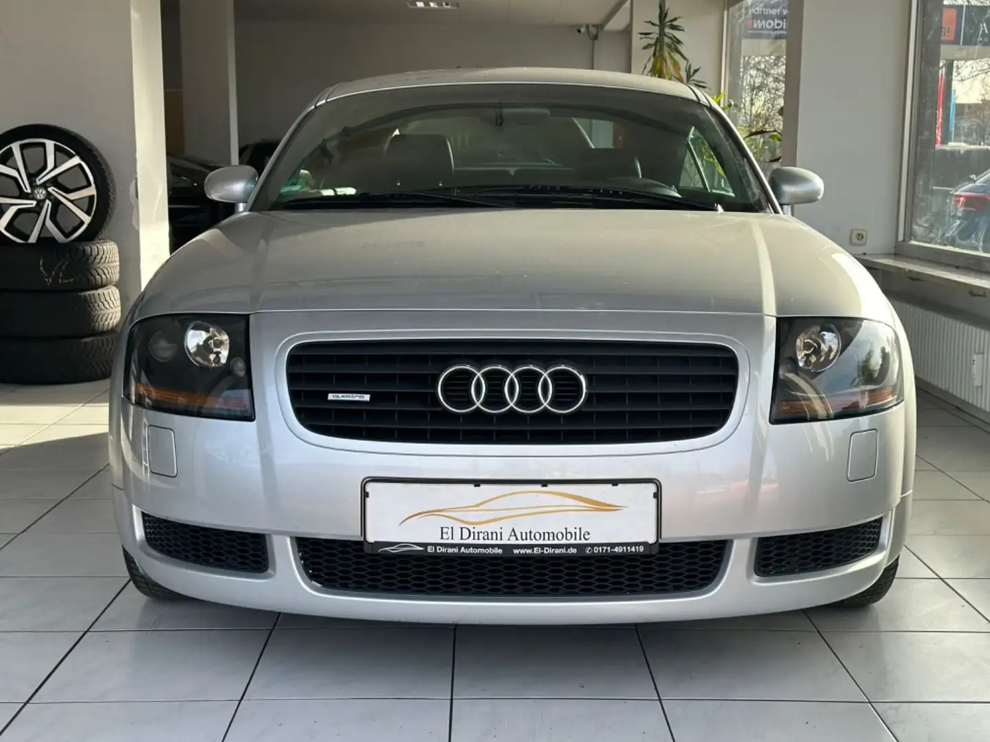 Audi TT Coupe 1.8 T quattro Xen/Leder/Navi/Klima/SHZ/ Silber - 2