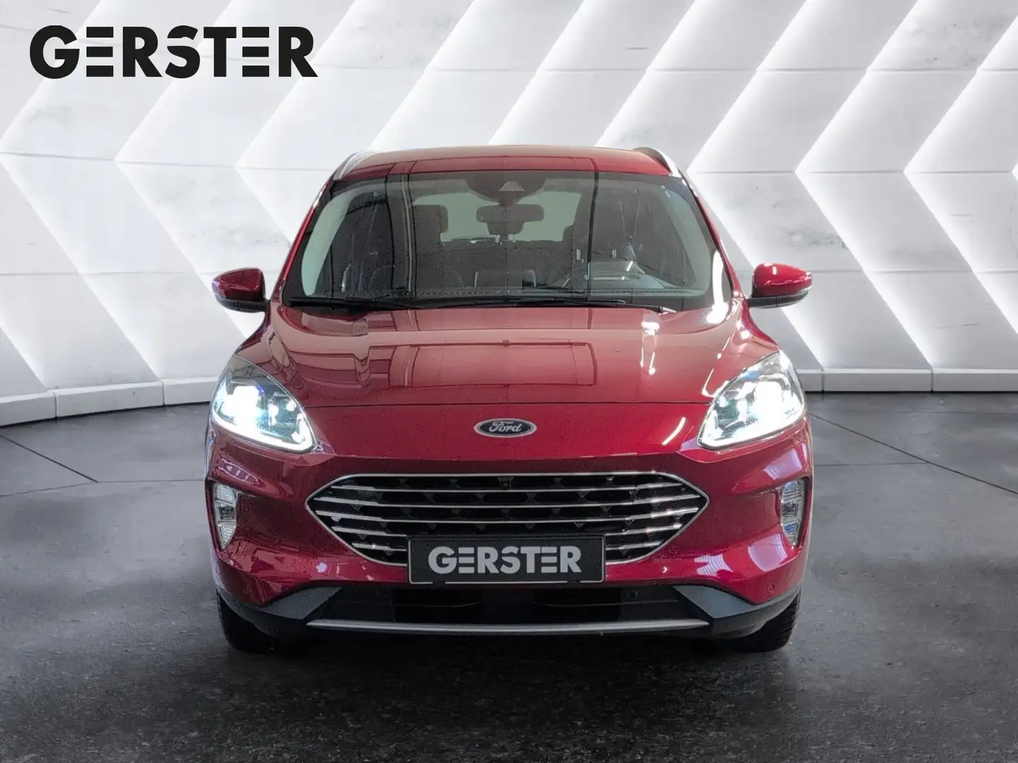 Ford Kuga 2.0 EcoBlue Titanium ACC AHK LED Navi SHZ Rot - 2